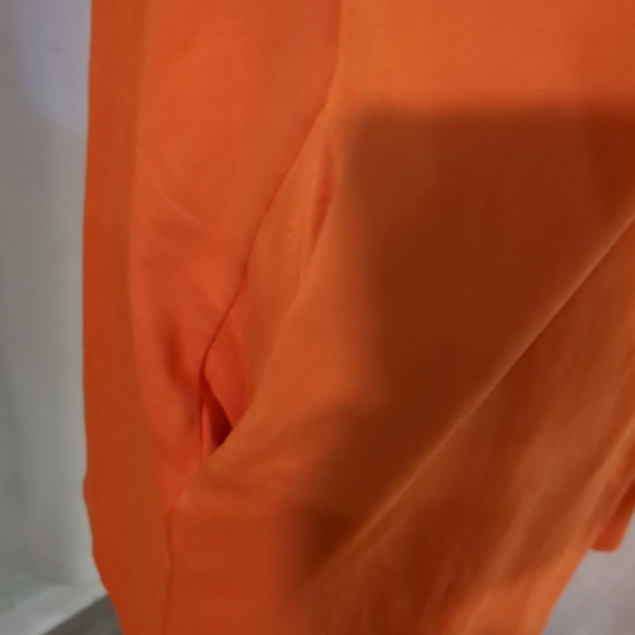 **3/$10** Shein Orange Dress Size Small - Picture 3 of 5